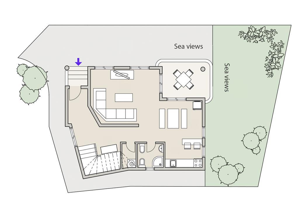 Villa Blanca Утеха Екстериор снимка